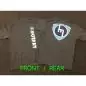 Preview: ROTARY13B1 T-SHIRT OLD SCHOOL ROTARY M GRAU MELIERT vorne hinten