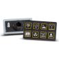 Preview: HALTECH CAN Keypad 8 Button (2x4) front rear