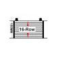 Preview: UNIVERSAL 16 ROWS OIL COOLER DASH 10 FRONT