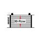Preview: UNIVERSAL 30 ROWS OIL COOLER DASH 10 FRONT