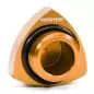 Preview: ROTARY13B1 ALUMINIUM ROTOR OIL CAP GOLD ANODIZED 55mm