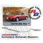 Preview: RACINGBEAT ABGASANLAGE FÜR MAZDA RX-7 12A 79-80