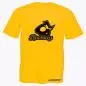 Preview: WANKELSHOP ANGRY ROTARY T-Shirt Yellow Carbon