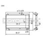 Preview: KOYO RX8 04-08 36mm ALU RADIATOR