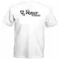 Mobile Preview: WANKELSHOP ROTARY ENGINE T-Shirt White Carbo rearn