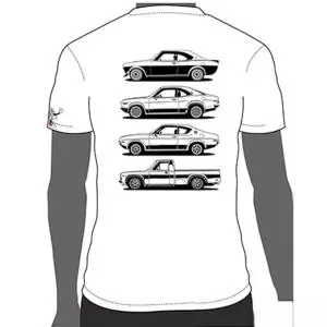 ROTARY13B1 T-SHIRT WHITE RX2 3 4 REPU