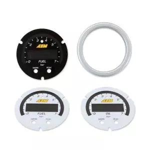 AEM X-Series Fuel- Oil Pressure 0-7 Bar 100 PSI Gauge ACC Kit