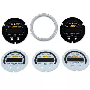 AEM X-Series Temperatur Rund Instrument Zubehörsatz