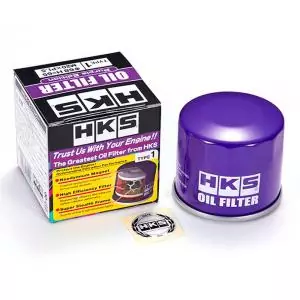 52009-AK005V HKS Hybrid Sports Oil Filter Purple M20 x 1.5 - Type 1