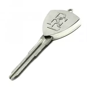 ROTARY13B1 RE LOGO KEY BLANK 1992-2002 side