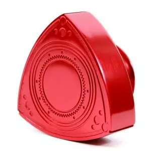ROTARY13B1 ALUMINIUM ROTOR OIL CAP RED ANODIZED 55mm