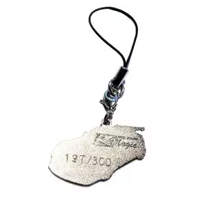 R-MAGIC SCHLÜSSEL ANHÄNGER PINK #5 MASCOT RX8 SE3P LIMITED EDITION rückseite