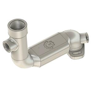 TURBLOWN 13B Baffled Oil Filler Neck