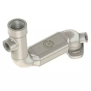 TURBLOWN 13B Baffled Oil Filler Neck