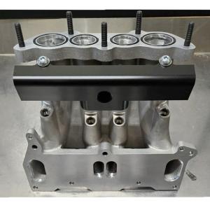 TURBLOWN Aluminium Guß RX7 FD3S REW Untere Ansaugbrücke Sideport Version