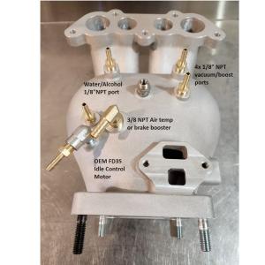 TURBLOWN Aluminium Guß Obere Ansaugbrücke