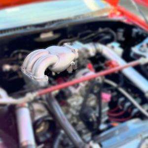 TURBLOWN Aluminium Guß Obere Ansaugbrücke