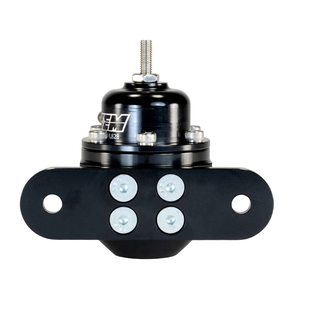 Black Auto Adjustable Dress Petrol Pressure Regulator Universal BDR Manometer 0 to 7bar 
