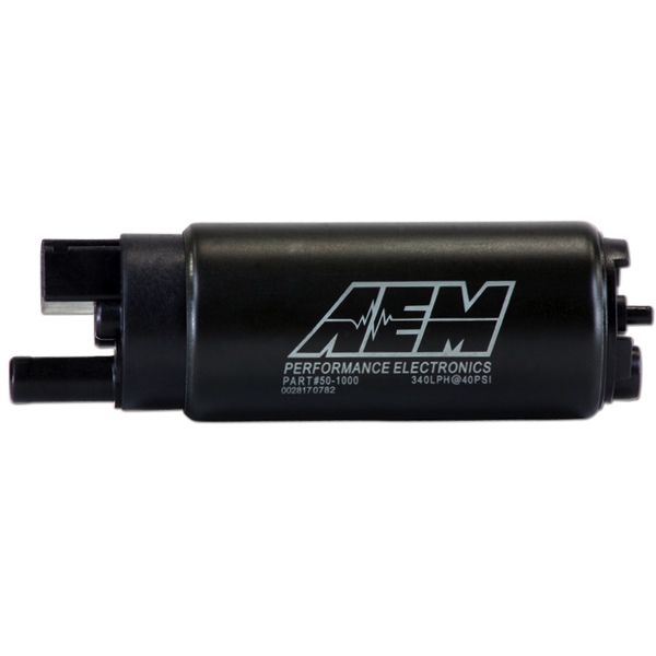 AEM 340LPH 50-1000 40 PSI HIGH PERFORMANCE IN-TANK FUEL PUMP UNIVERSAL ASSEMBLY