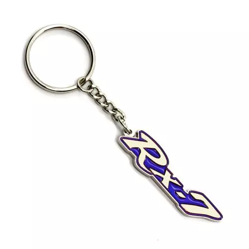 ROTARY13B1 KEYCHAIN RX-7 FB LOGO BLUE