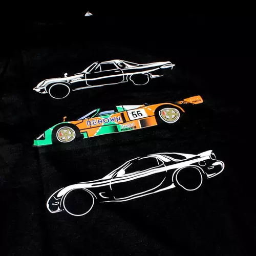 ROTARY13B1 T-SHIRT ROTARY LEGENDS cars