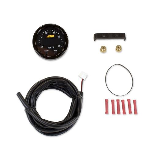 AEM X-Series 8-18 Volt Gauge 52mm AEM X-Series 8-18 Volt Gauge 52mm