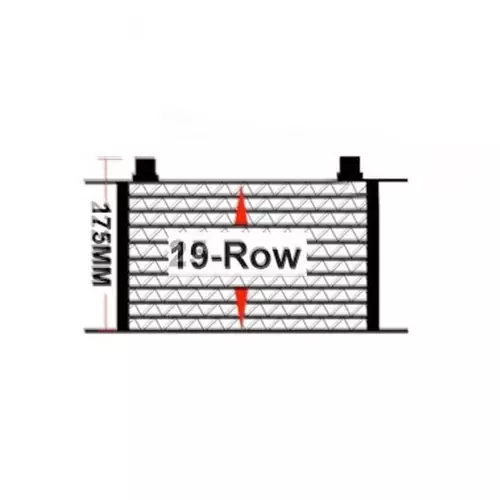 UNIVERSAL 19 ROWS OIL COOLER DASH 10