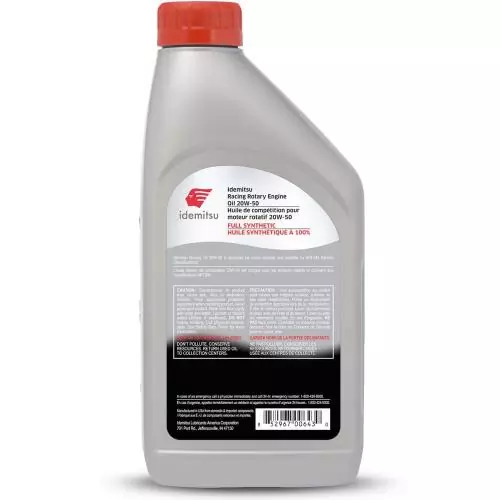 Idemitsu Rotary Engine Oil 20W50 Idemitsu Rotary Engine Oil 20W50