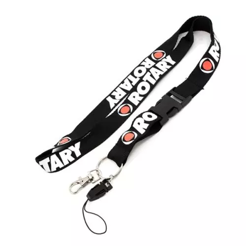 ROTARY13B1 LANYARD ROTARY BLACK