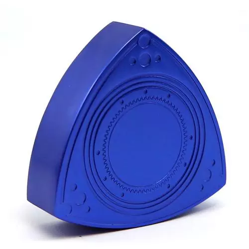 ROTARY13B1 ALUMINUM BRAKE & CLUTCH RESERVOIR CAP BLUE 2