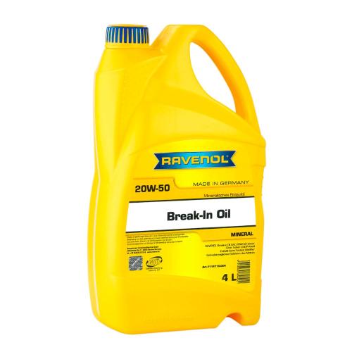 RAVENOL RAVENOL Break-In Oil SAE 20W-50 4L RAVENOL RAVENOL Break-In Oil SAE 20W-50 4L