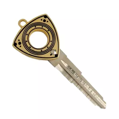 ROTARY13B1 ROTOR KEY BLANK GOLD 1993-2002