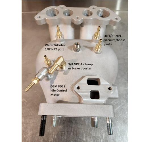 TURBLOWN Aluminium Guß Obere Ansaugbrücke