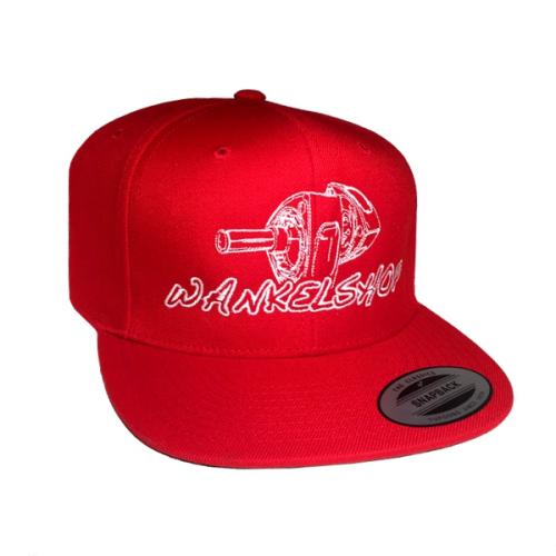 WANKELSHOP CAP SNAPBACK RED WANKELSHOP CAP SNAPBACK RED
