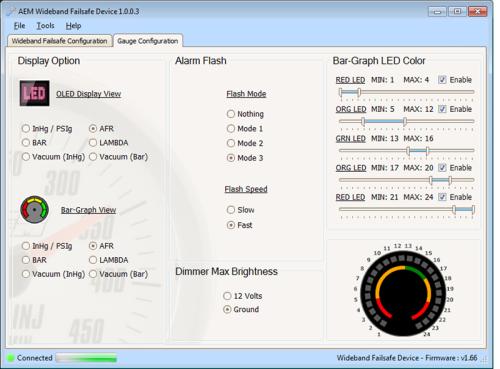 AEM Breitband Lambda Failsafe Anzeige Controller 52mm AEM Breitband Lambda Failsafe Anzeige Controller 52mm