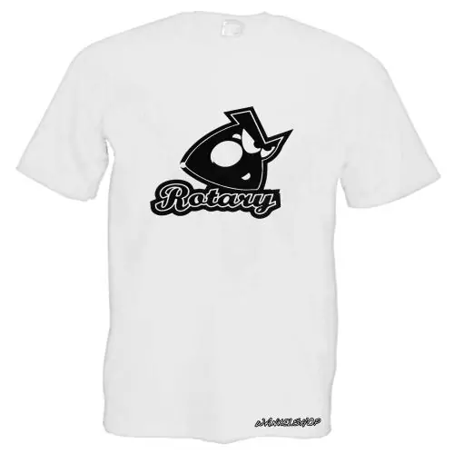 WANKELSHOP ROTARY ENGINE T-Shirt White Carbon