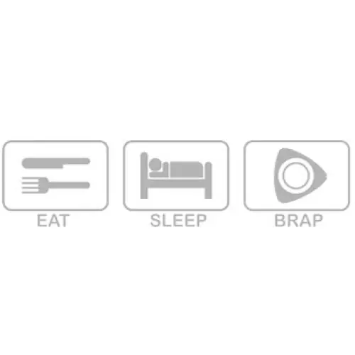 RE DECALS Eat Sleep Brap RE DECALS Eat Sleep Brap