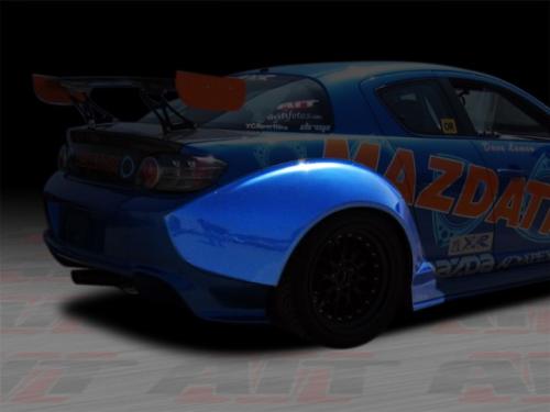 AIT MS Style Rear Fender Flares RX8 03-11 AIT MS Style Rear Fender Flares RX8 03-11