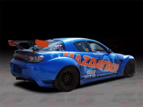 AIT MS Style Rear Fender Flares RX8 03-11 AIT MS Style Rear Fender Flares RX8 03-11