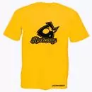 WANKELSHOP ANGRY ROTARY T-Shirt Gelb 3D Carbon
